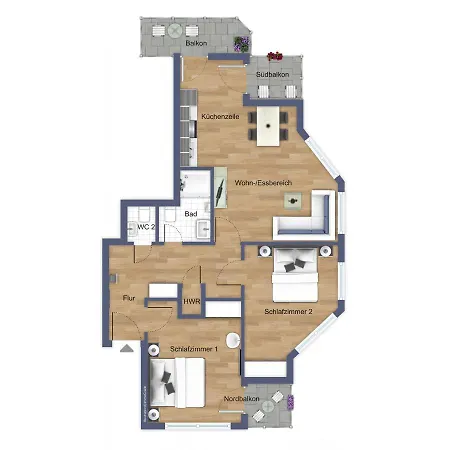 Hanse 310 Apartment